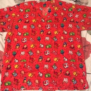 Cute Kitties Scrub Top